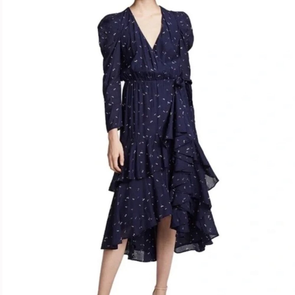 Joie Miraly Wrap Midi Dress, New!